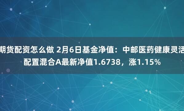 期货配资怎么做 2月6日基金净值：中邮医药健康灵活配置混合A最新净值1.6738，涨1.15%